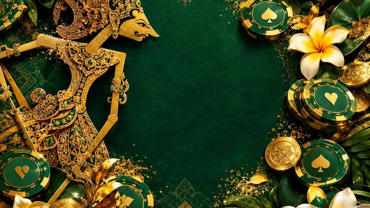 Wayang kulit emas sebagai simbol pengendalian diri dalam mengelola modal pasar spesial